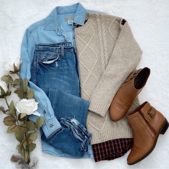 RALPH LAUREN Leather Ankle Boots in Saddle Tan - Picture 12 of 16